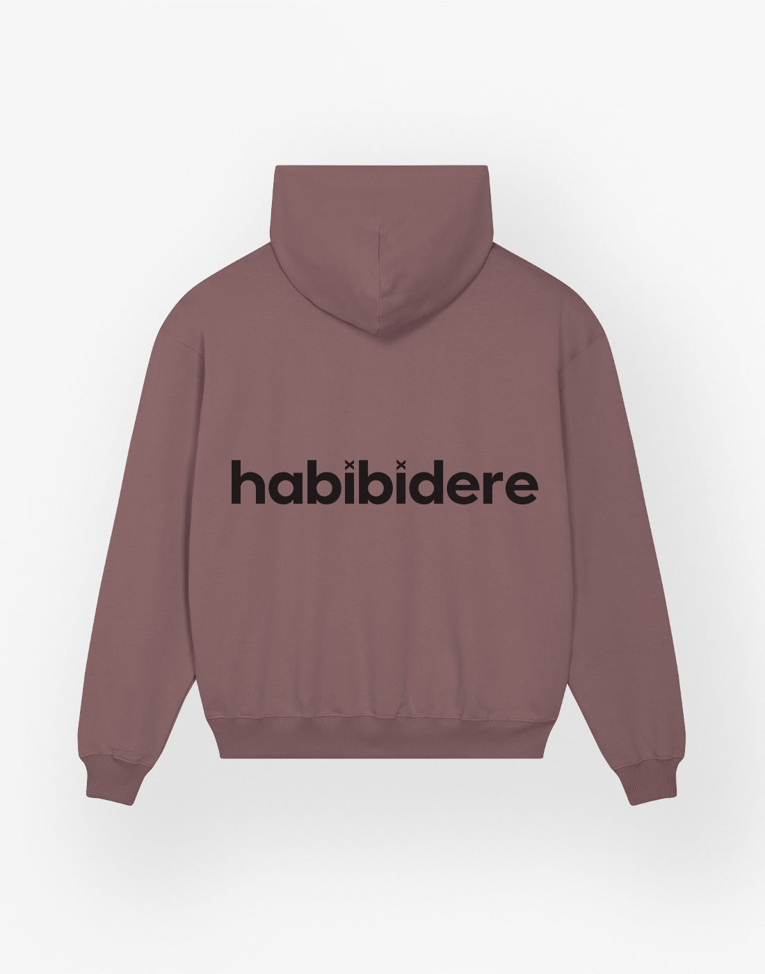 Coffee Oversized Hoodie | Kapuzenpullover aus Bio-Baumwolle für Damen