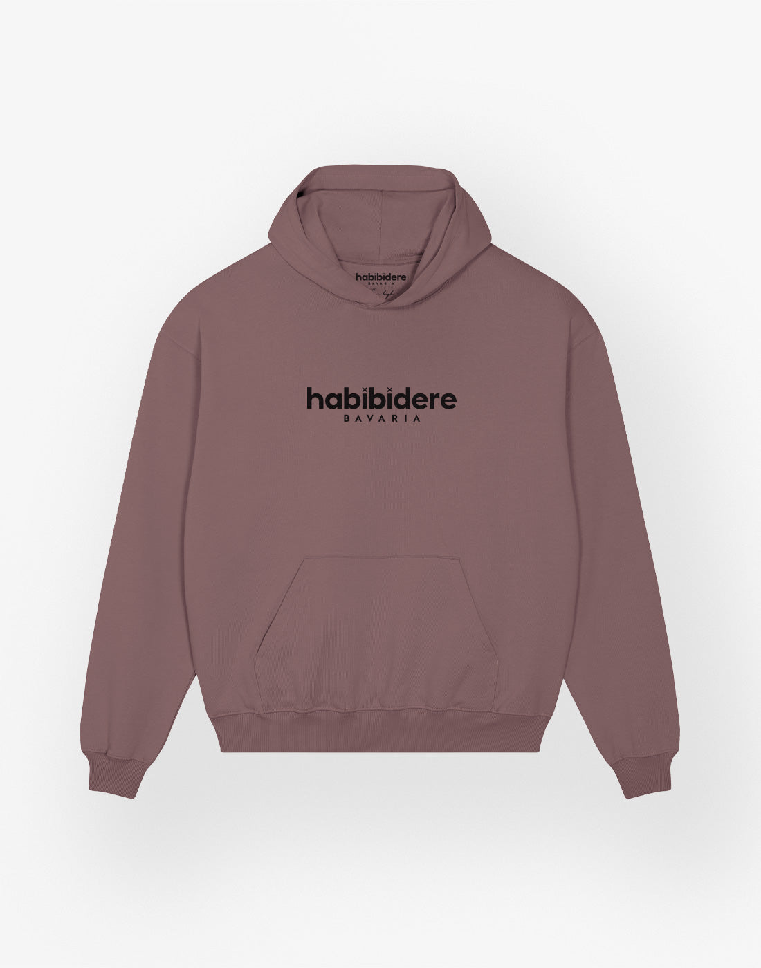 Coffee Oversized Hoodie | Kapuzenpullover aus Bio-Baumwolle für Damen