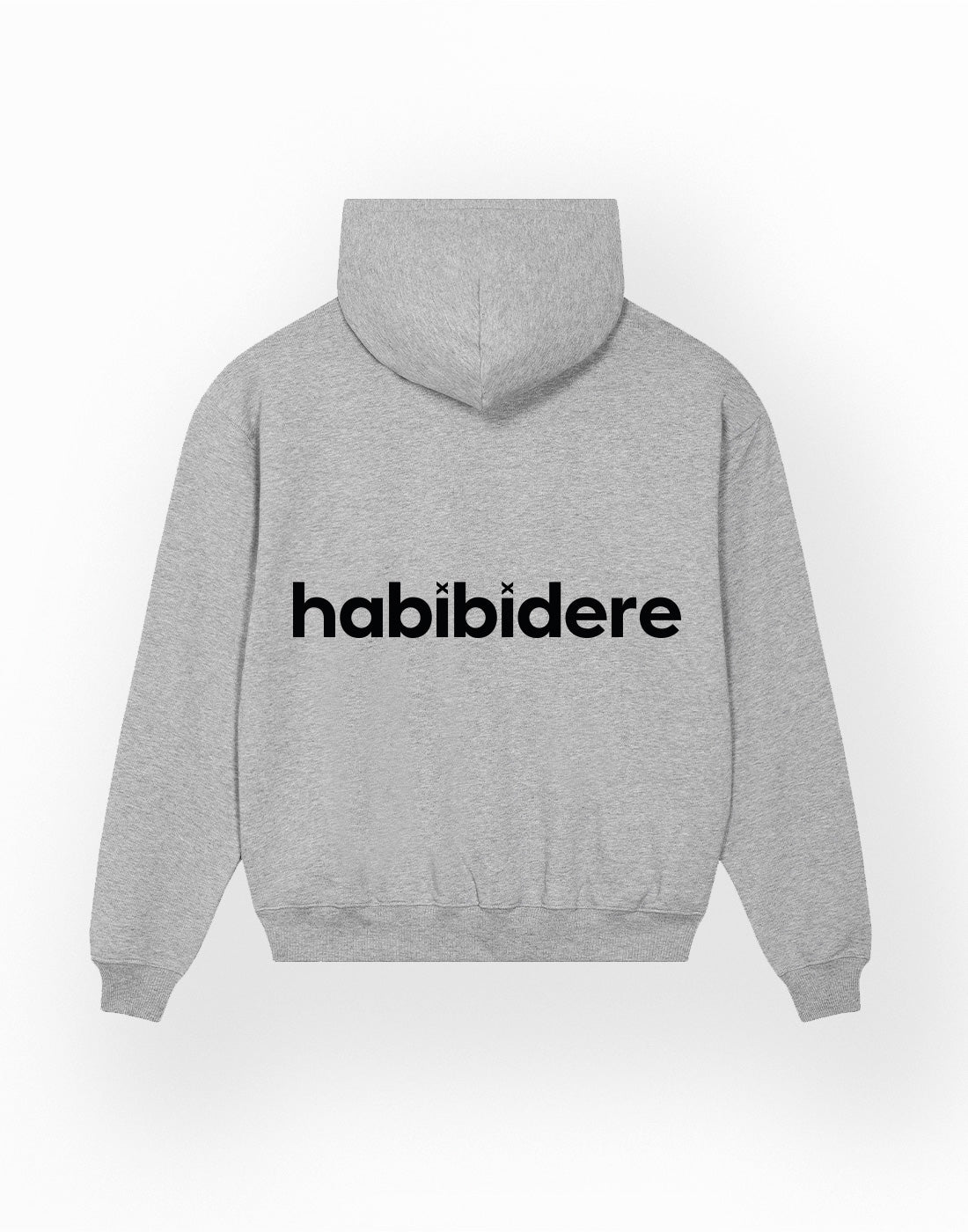 Grey Oversized Hoodie | Kapuzenpullover aus Bio-Baumwolle für Damen