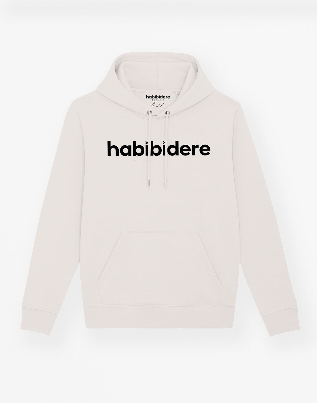 Off White Hoodie | Kapuzenpullover aus Bio-Baumwolle für Damen