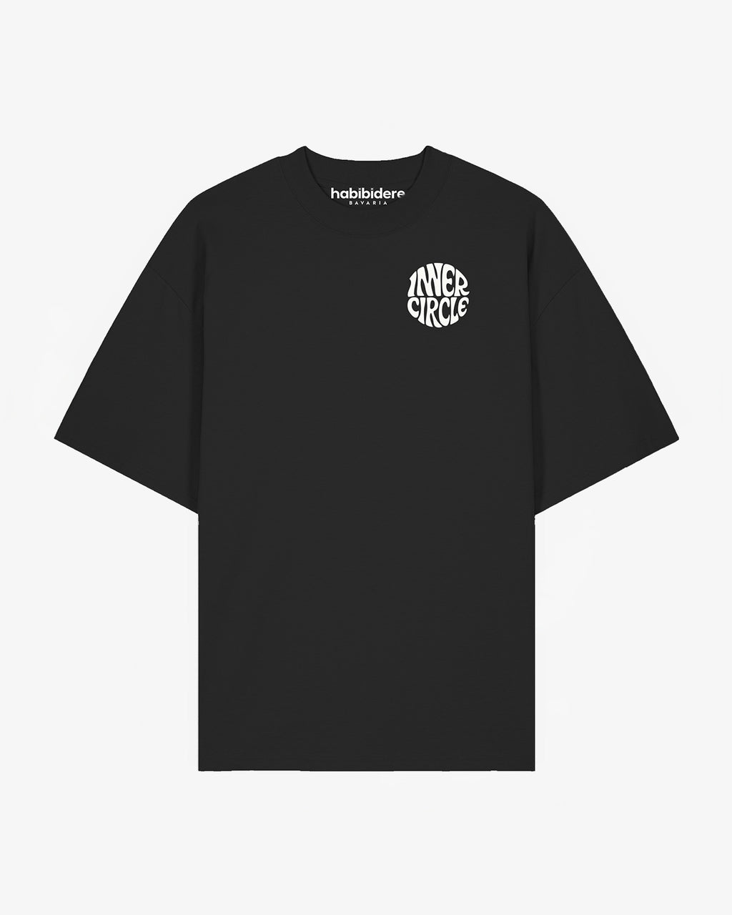 Inner Circle Shirt – Oversized Fit, Bio-Baumwolle, Black für Frauen