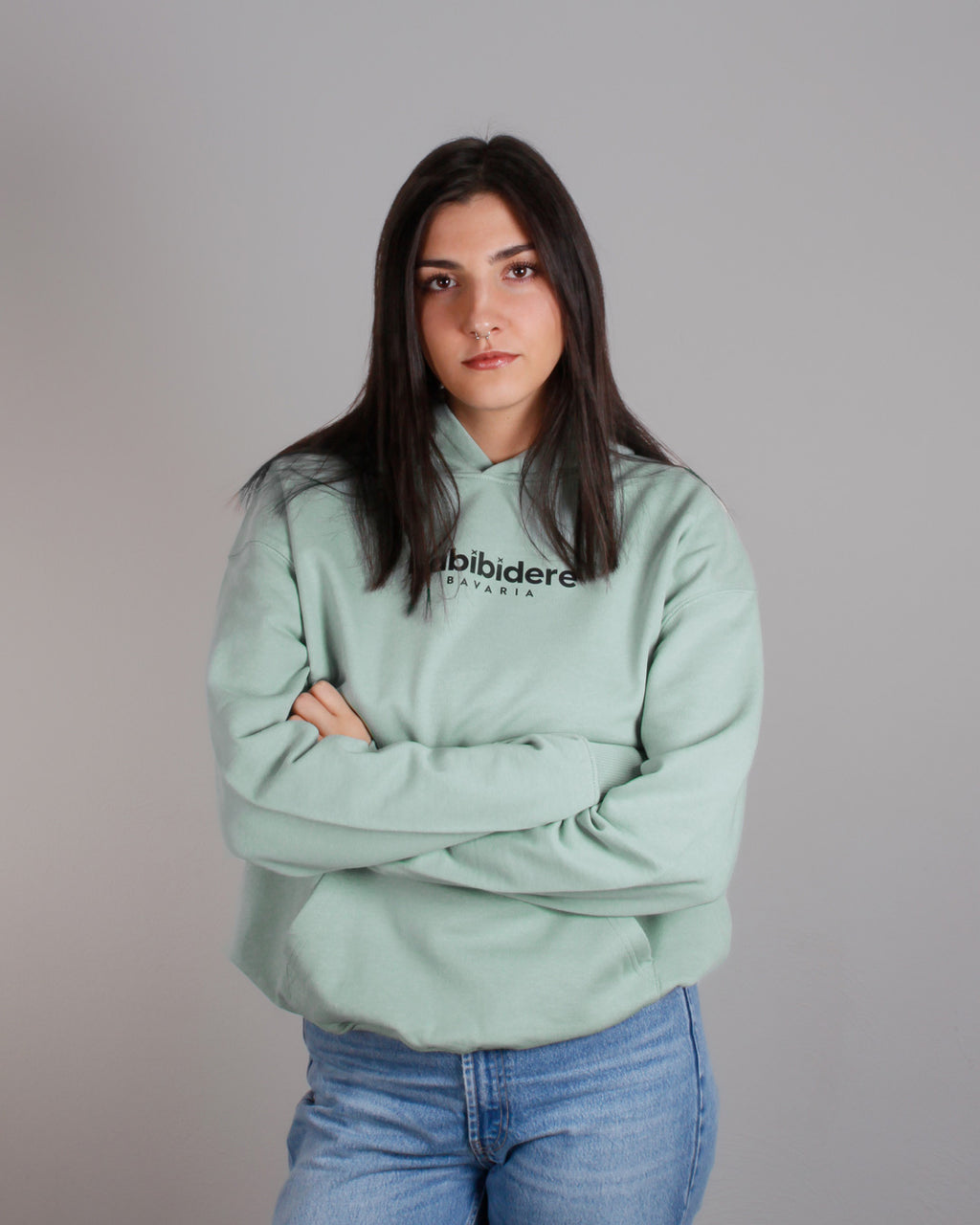 Aloe Oversized Hoodie | Kapuzenpullover aus Bio-Baumwolle für Damen