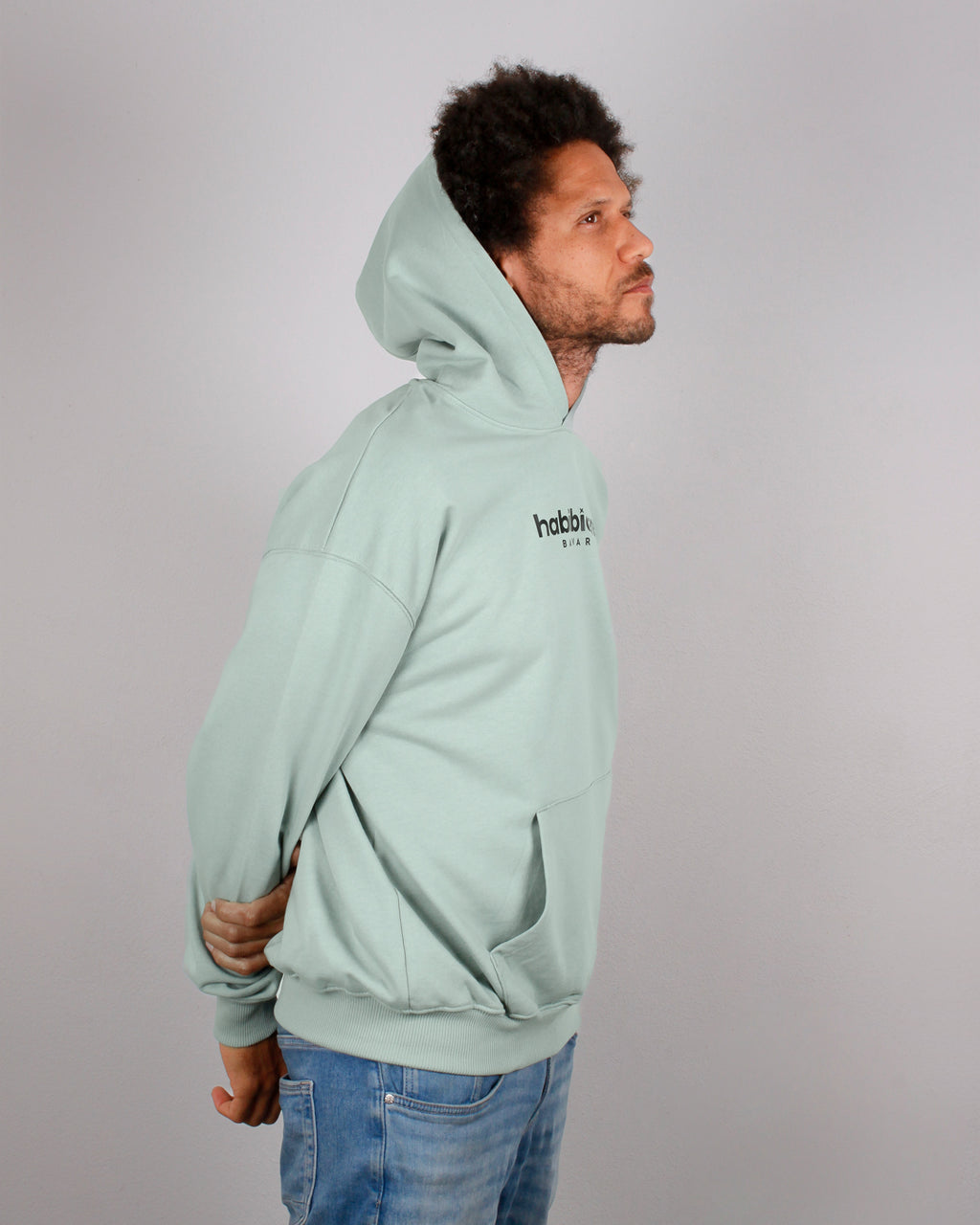 Aloe Oversized Hoodie | Kapuzenpullover aus Bio-Baumwolle für Herren