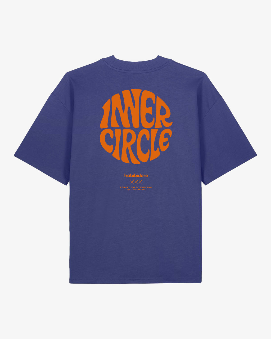 Inner Circle Shirt – Oversized Fit, Bio-Baumwolle, Violett für Frauen