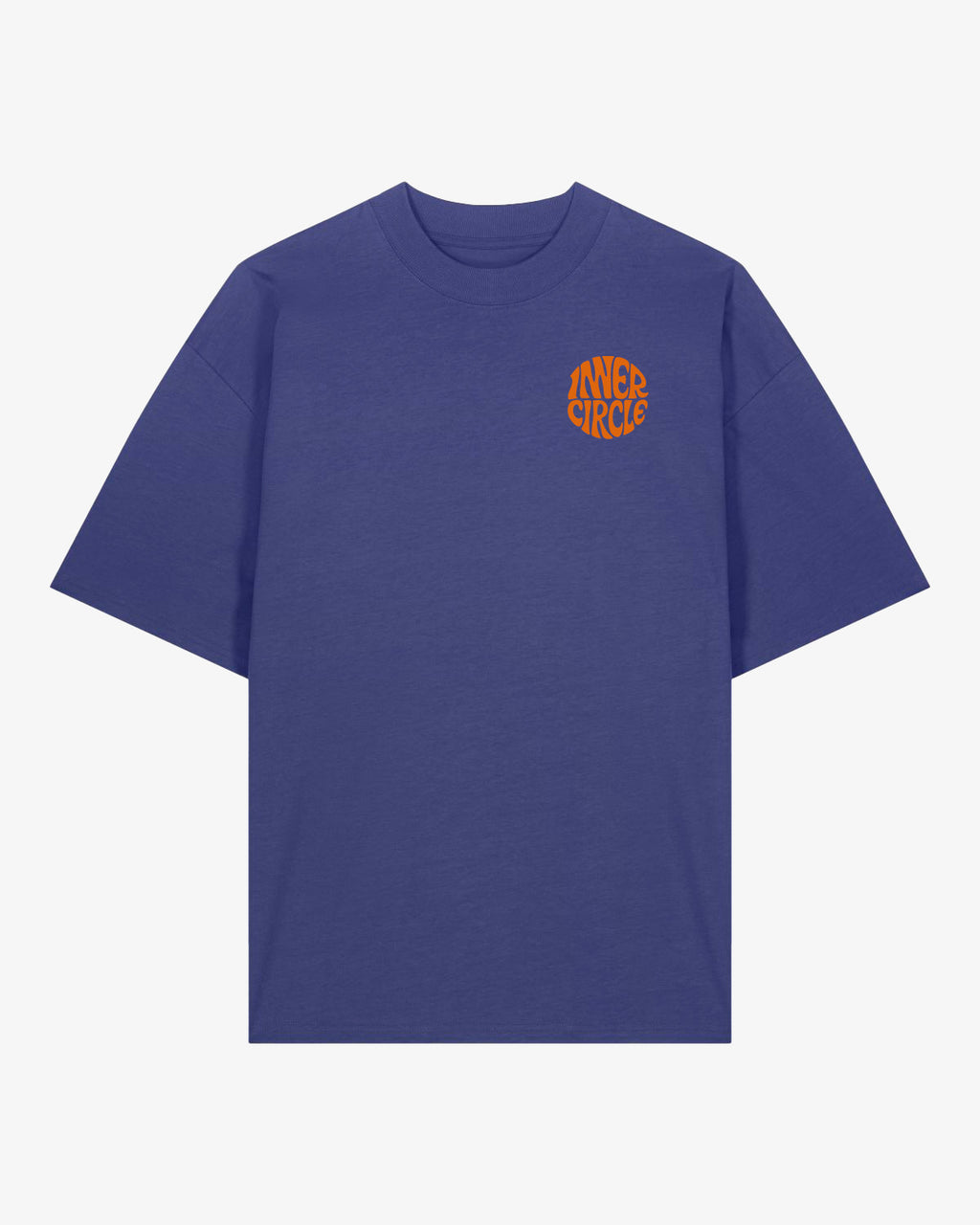 Inner Circle Shirt – Oversized Fit, Bio-Baumwolle, Violett für Frauen