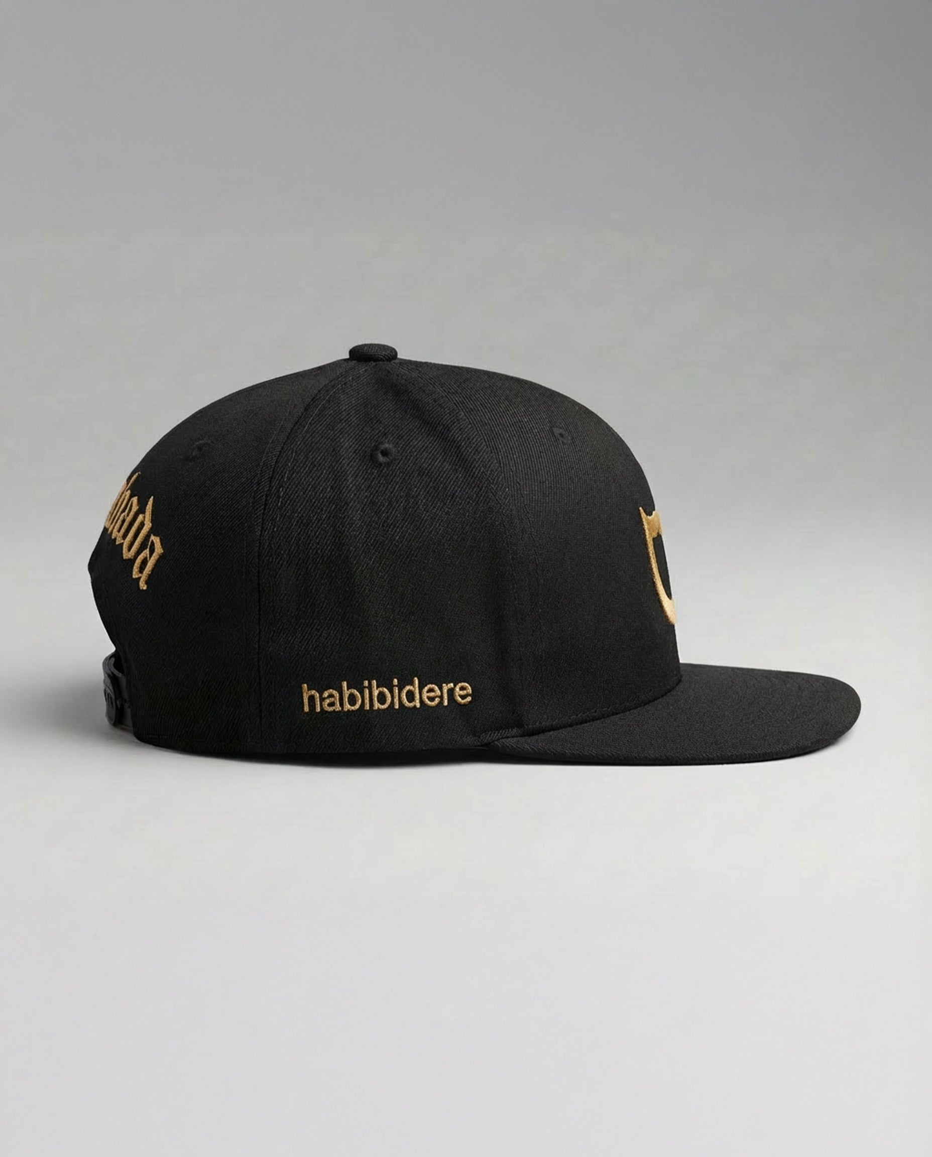 David Bada x Habibidere | Cap | Gold on Black