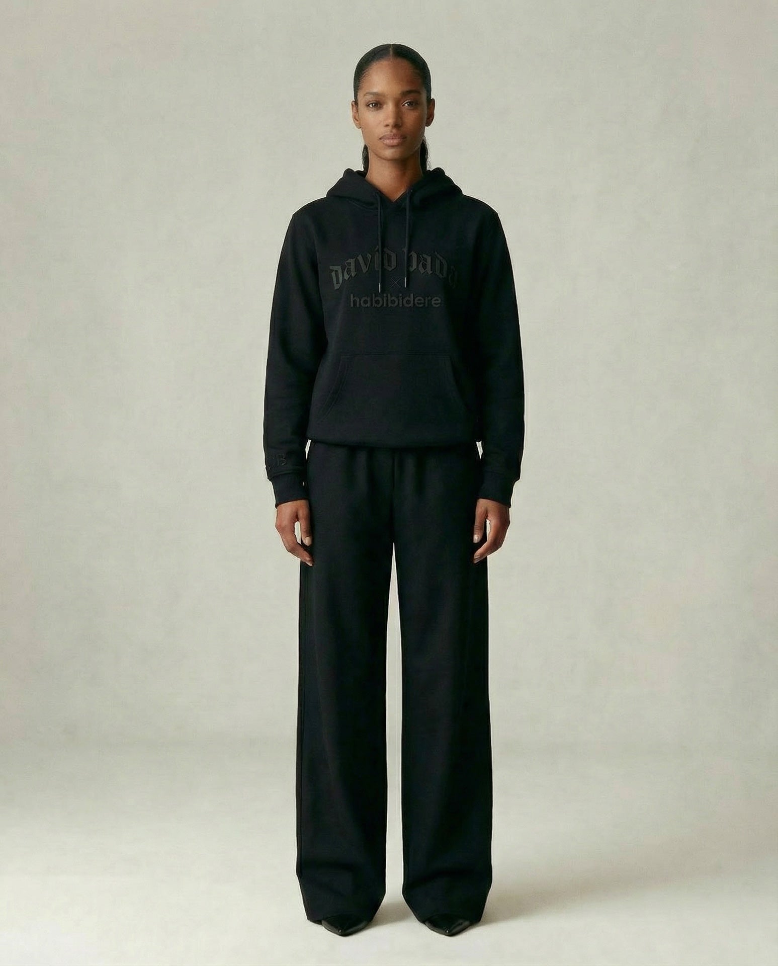 David Bada x Habibidere | Hoodie | Black on Black