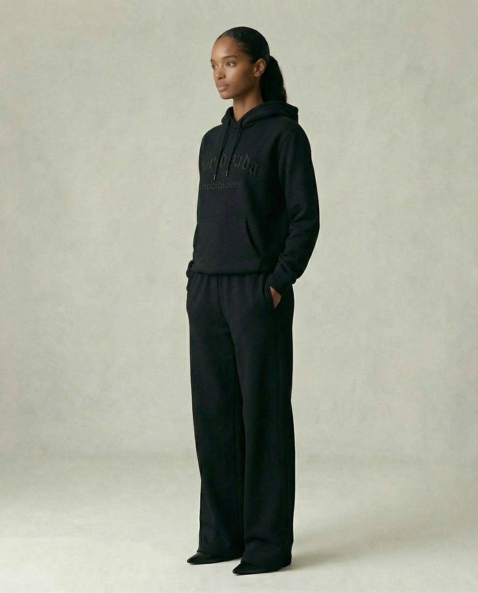 David Bada x Habibidere | Hoodie | Black on Black