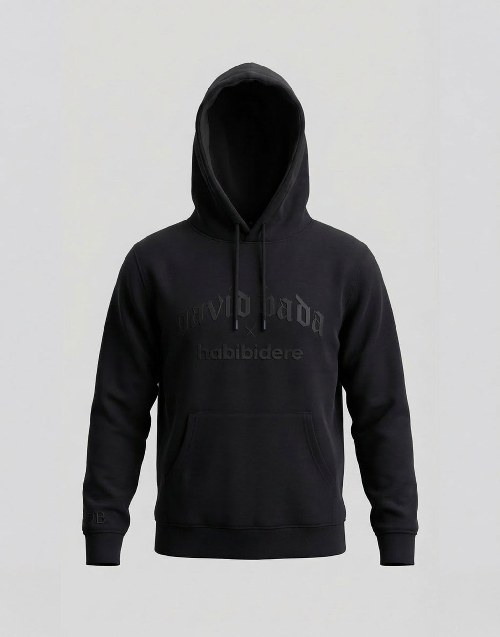 David Bada x Habibidere | Hoodie | Black on Black