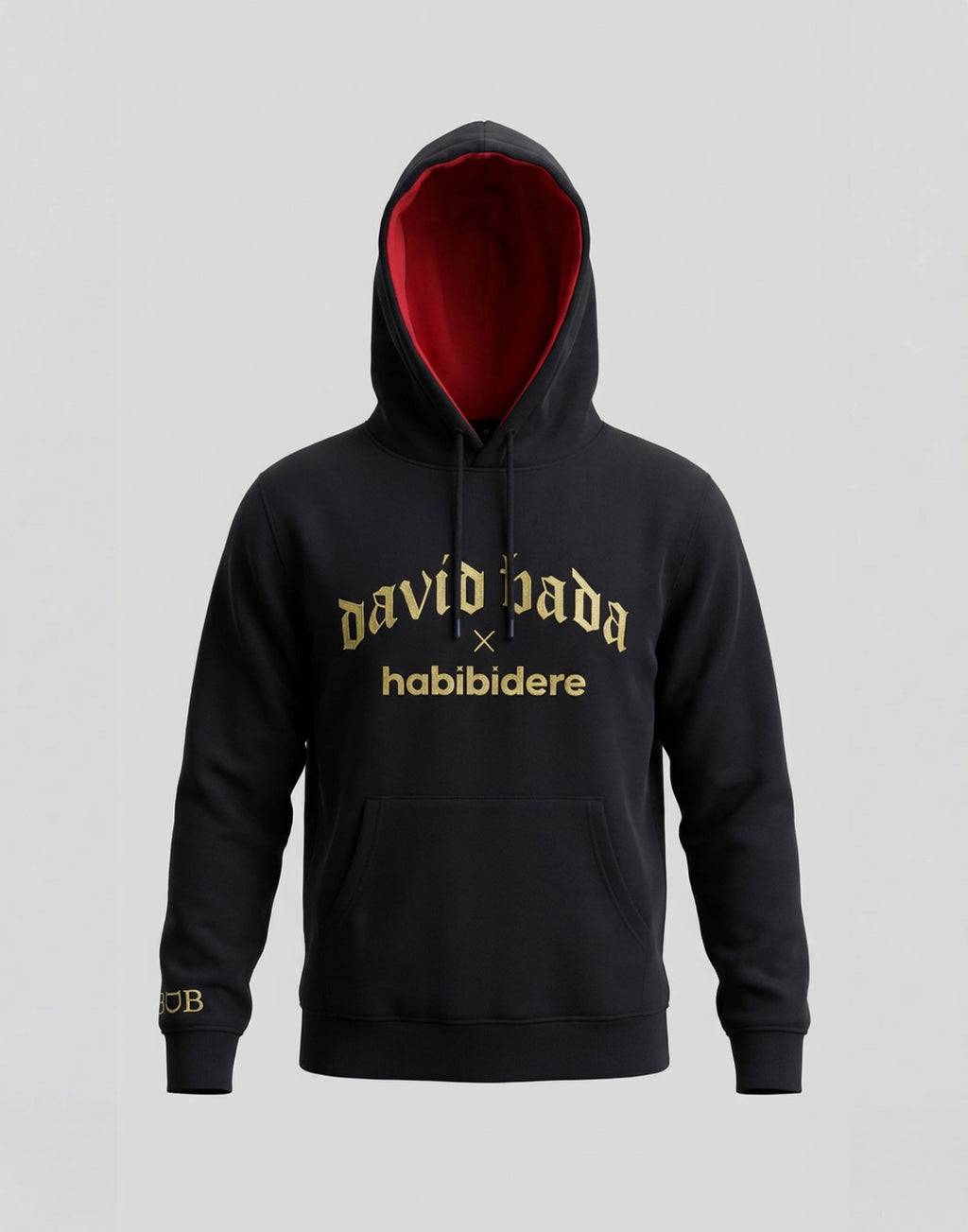 David Bada x Habibidere | Hoodie | Gold on Black