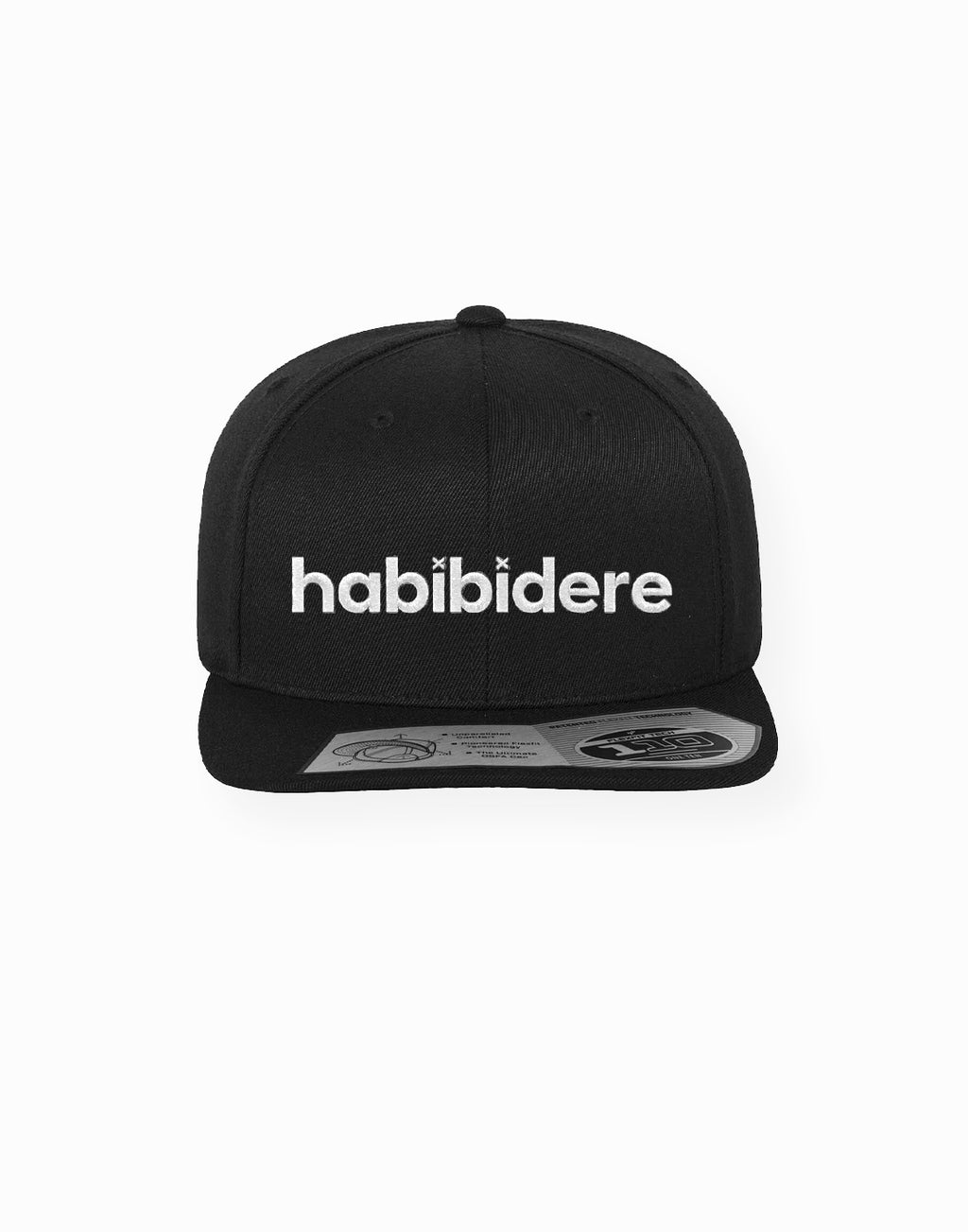 110 Snapback Cap | One Size | Black & White