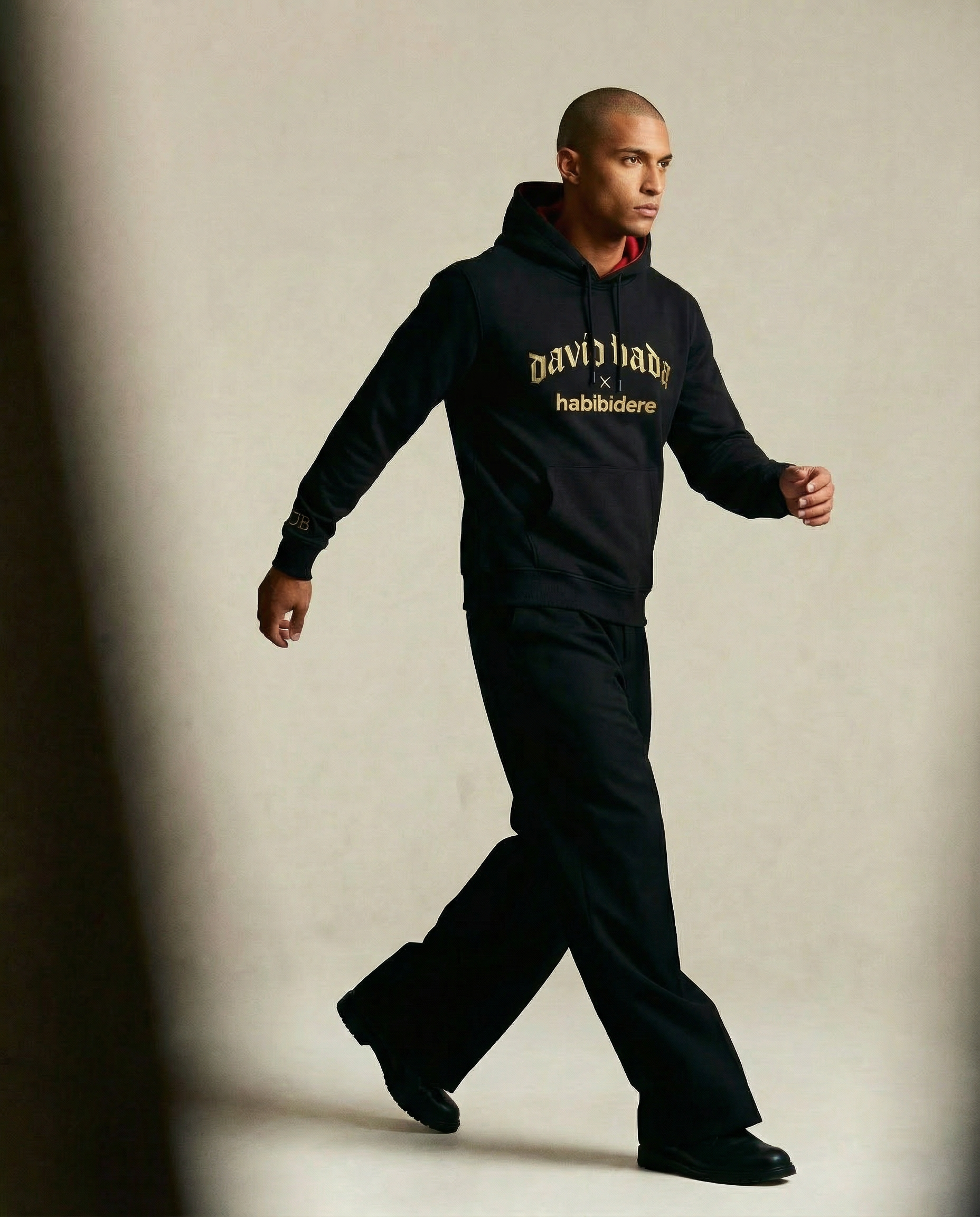 David Bada x Habibidere | Hoodie | Gold on Black