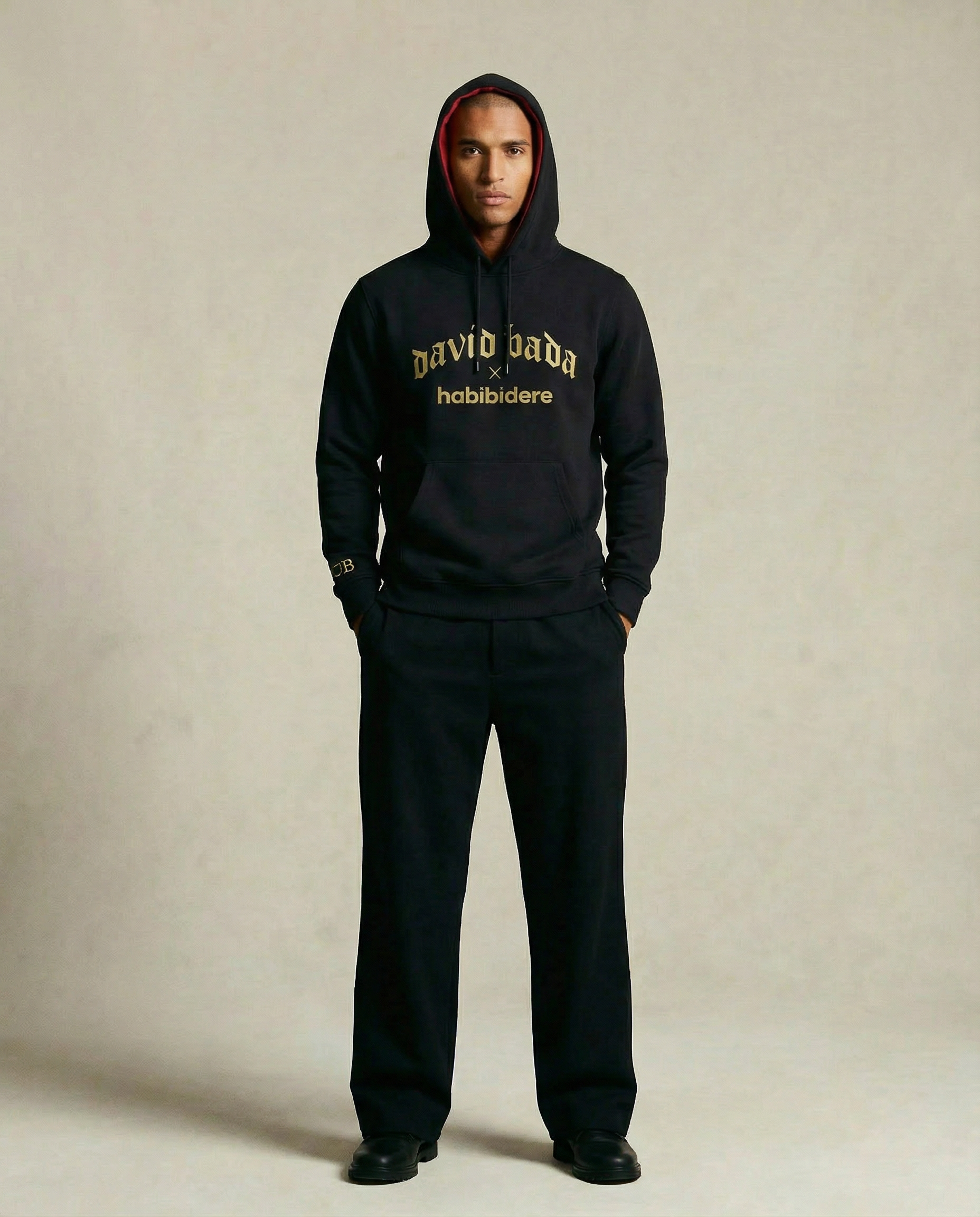 David Bada x Habibidere | Hoodie | Gold on Black