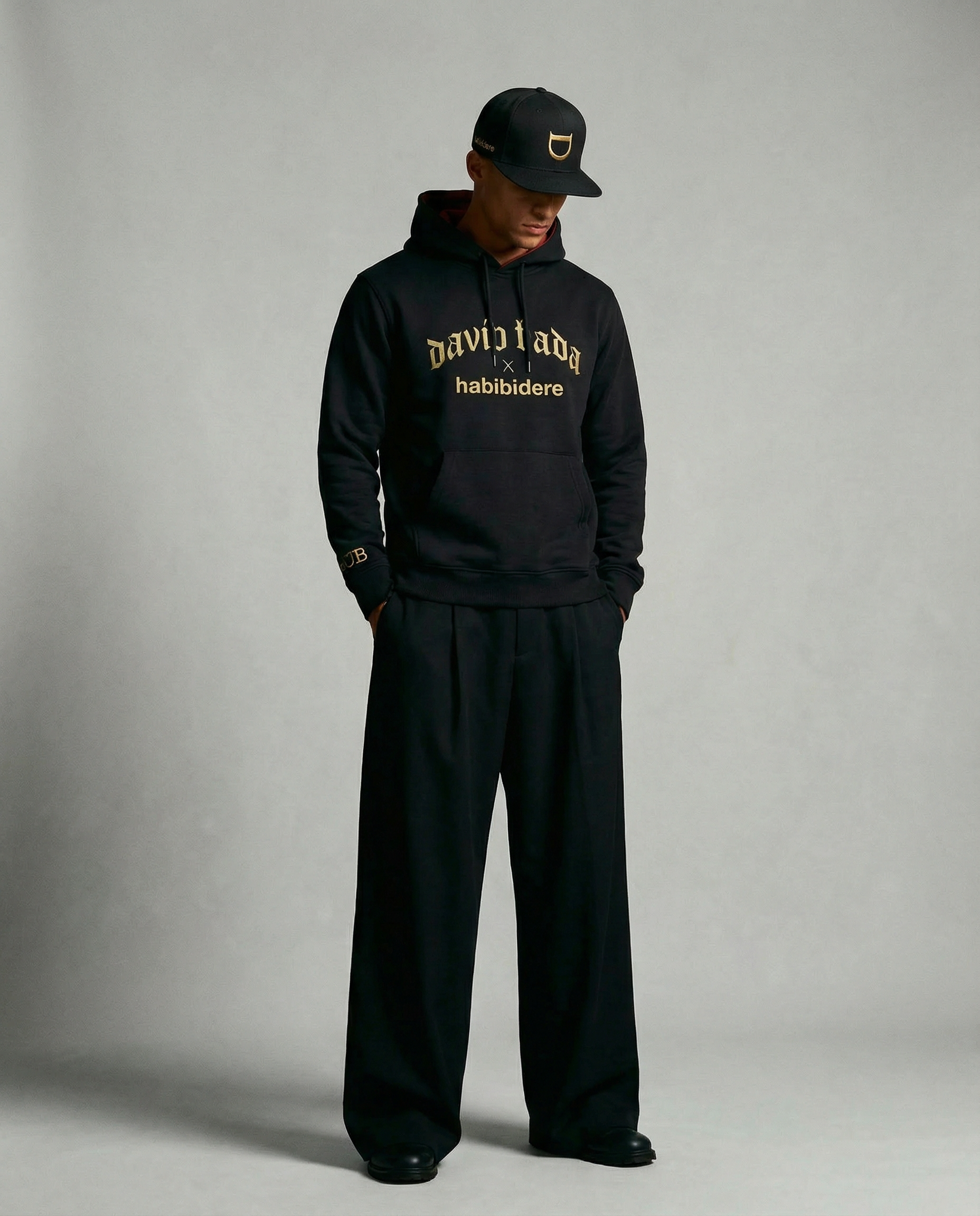 David Bada x Habibidere | Cap | Gold on Black