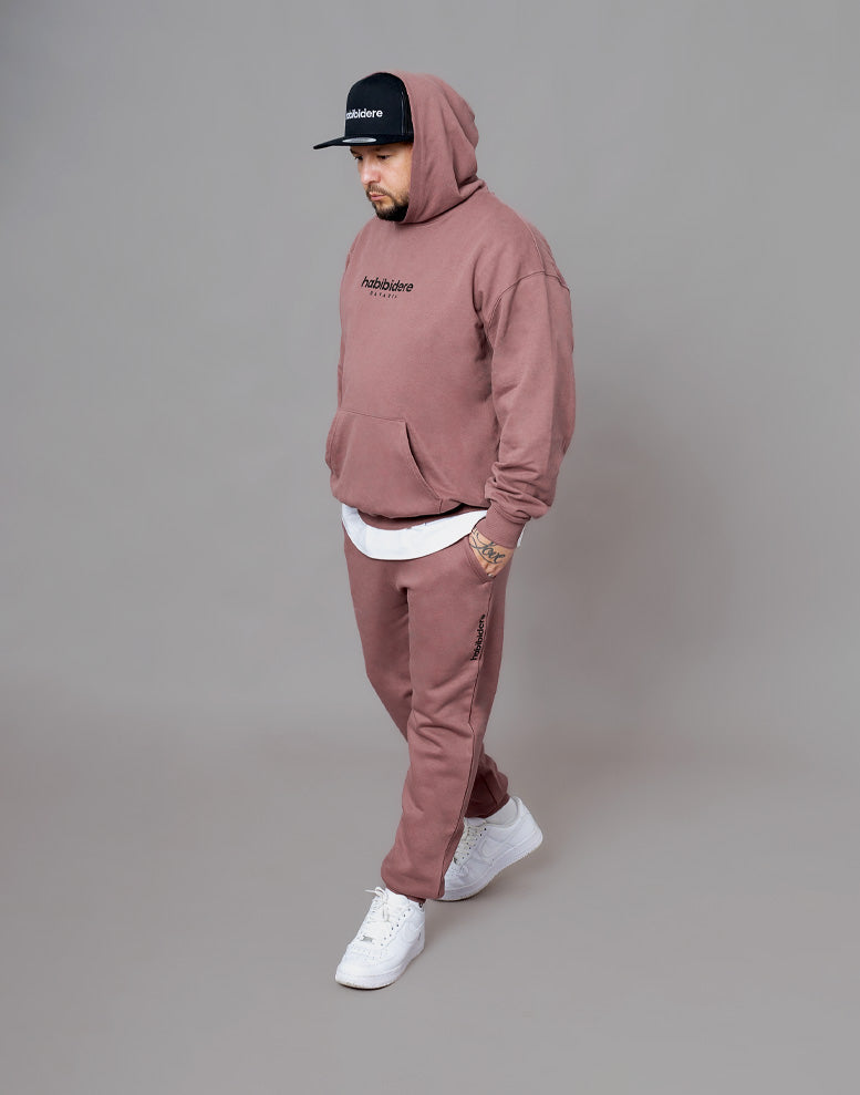 Coffee Oversized Hoodie | Kapuzenpullover aus Bio-Baumwolle für Herren