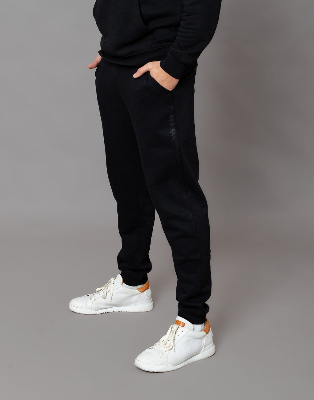 Black Lounge Jogger | Jogginghose aus Bio-Baumwolle für Herren