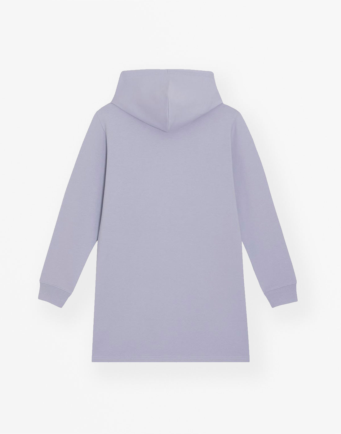 Lavender Hoodiekleid | Sweatshirtkleid mit Kapuze aus Bio-Baumwolle